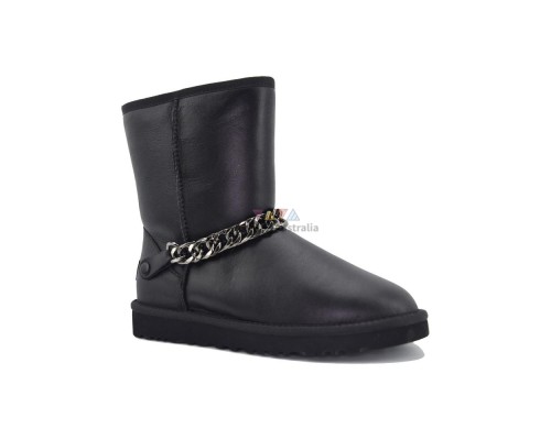 UGG CLASSIC SHORT II ZANOTTI BLACK