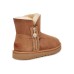 UGG  BAILEY ZIP MINI BOOT CHESTNUT