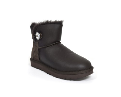 BAILEY BUTTON MINI II BLING METALLIC CHOCOLATE