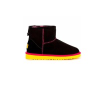 UGG CLASSIC MINI BLACK-YELLOW