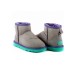 UGG CLASSIC MINI II GREY-AQUA