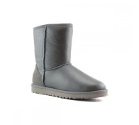 UGG CLASSIC SHORT II METALLIC GREY 