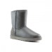 UGG CLASSIC SHORT II METALLIC GREY 