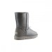 UGG CLASSIC SHORT II METALLIC GREY 