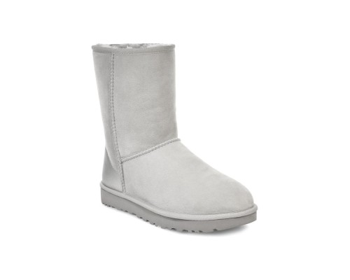 UGG CLASSIC SHORT II METALL GREY VIOLET