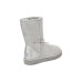 UGG CLASSIC SHORT II METALL GREY VIOLET
