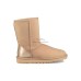 UGG CLASSIC SHORT II METALL SAND