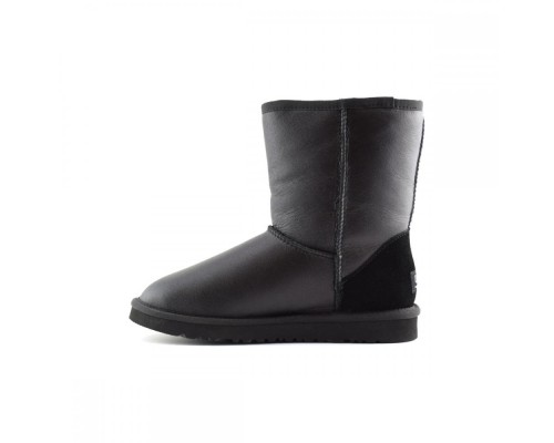 UGG CLASSIC SHORT II METALLIC BLACK