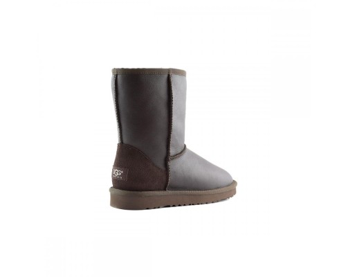 UGG CLASSIC SHORT II METALLIC CHOCOLATE