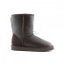 UGG CLASSIC SHORT II METALLIC CHOCOLATE