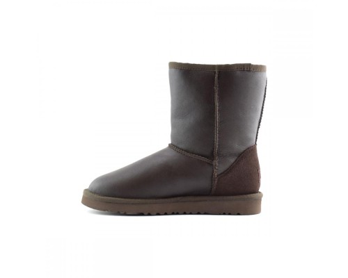 UGG CLASSIC SHORT II METALLIC CHOCOLATE