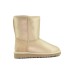 UGG CLASSIC SHORT II METALLIC SOFT GOLD