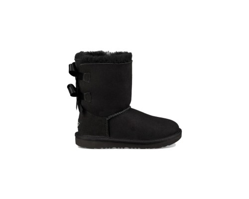 UGG KID'S BAILEY BOW II BLACK