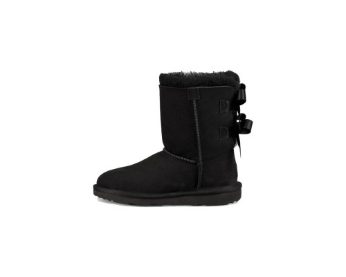 UGG KID'S BAILEY BOW II BLACK