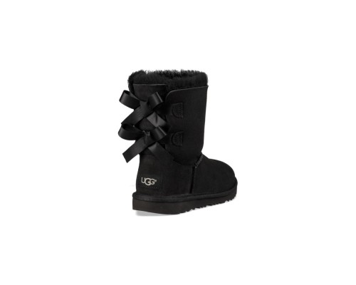 UGG KID'S BAILEY BOW II BLACK