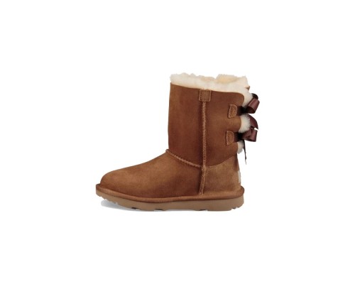 UGG KID'S BAILEY BOW II CHESTNUT