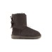 UGG KID'S BAILEY BOW II CHOCOLATE