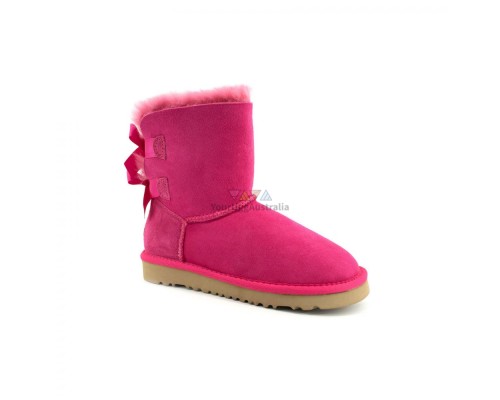 UGG KID'S BAILEY BOW II FUKSIA