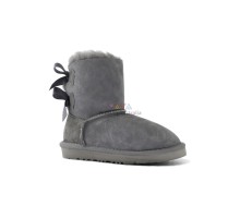 UGG KID'S BAILEY BOW II GREY