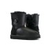 UGG KID'S BAILEY BUTTON METALLIC BLACK 