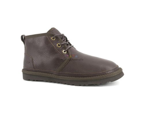 UGG MEN'S BOOTS NEUMEL LEATHER II CHOCOLATE