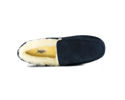 UGG MEN'S MOCCASINS ASCOT NAVY