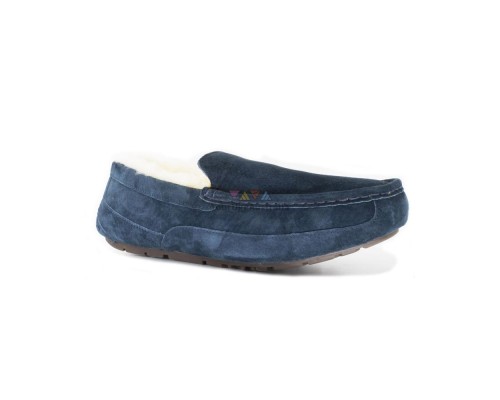 UGG MEN'S MOCCASINS ASCOT NAVY