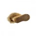 Ugg Mini Fox Fur Metallic Soft Gold