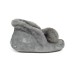 UGG MOCCASINS ALENA POM-POM GREY