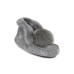 UGG MOCCASINS ALENA POM-POM GREY