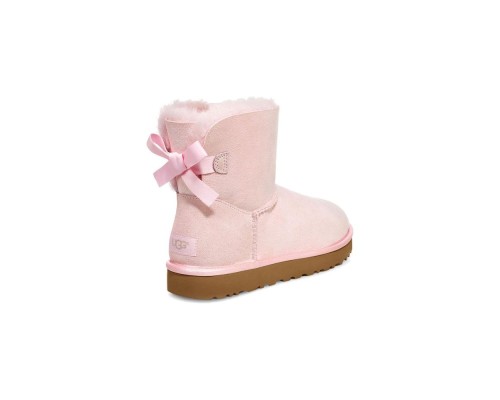UGG CUSTOMIZABLE BAILEY BOW MINI BOOT PINK