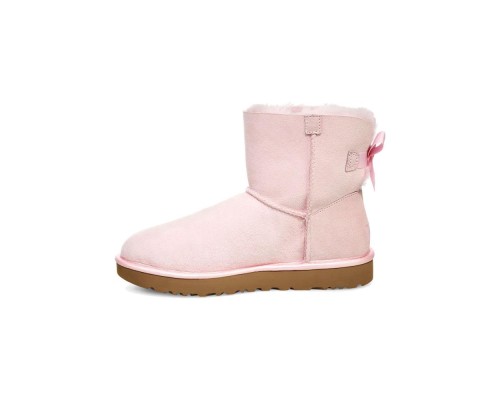 UGG CUSTOMIZABLE BAILEY BOW MINI BOOT PINK