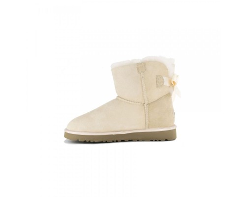 UGG BAILEY BOW MINI II METALL SAND