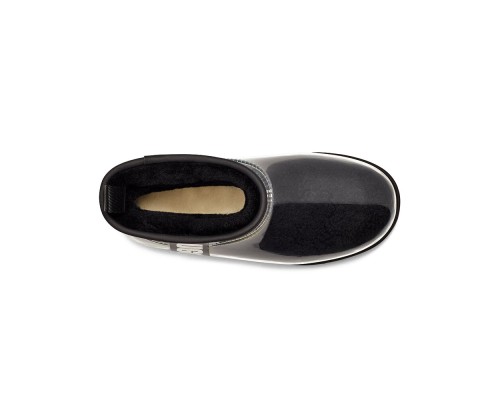 UGG CLASSIC CLEAR MINI BLACK
