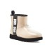 UGG CLASSIC CLEAR MINI NATURAL/BLACK