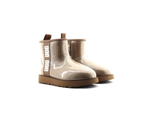UGG CLASSIC CLEAR MINI CAPPUCCINO
