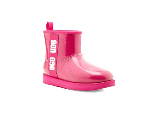 UGG CLASSIC CLEAR MINI ROCK ROSE