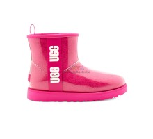 UGG CLASSIC CLEAR MINI ROCK ROSE