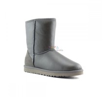 UGG MEN'S CLASSIC SHORT II METALLIC  GREY