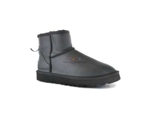 UGG CLASSIC II ONE ZIP MINI MAN'S  BLACK