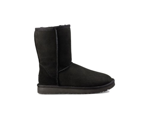 UGG CLASSIC SHORT II BLACK