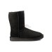 UGG CLASSIC SHORT II BLACK