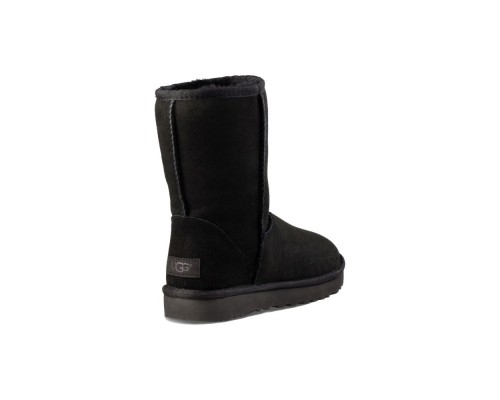 UGG CLASSIC SHORT II BLACK