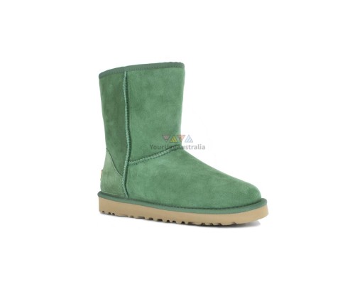 Ugg Classic Short II DARK GREEN