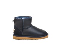 UGG MENS CLASSIC MINI METALLIC NAVY