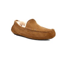 UGG MEN'S MOCCASINS ASCOT CHESTNUT