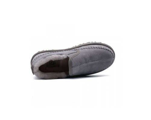 UGG STITCH SLIP ON GREY