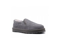 UGG STITCH SLIP ON GREY