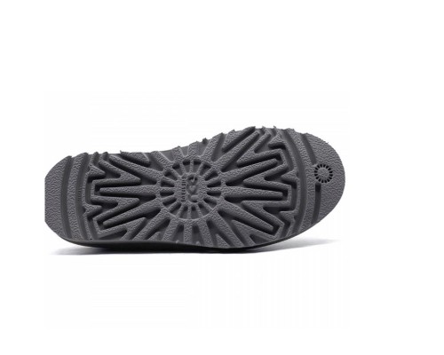 UGG STITCH SLIP ON GREY