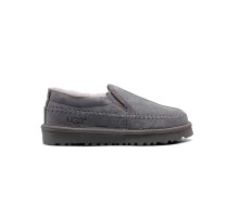 UGG STITCH SLIP ON GREY